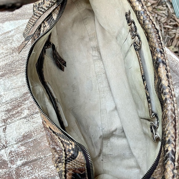 Nancy Gonzalez Reticulated Python Large Hobo Bag - Picture 7 of 8
